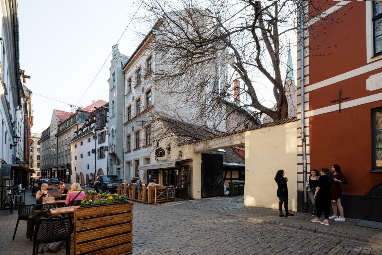 Old Riga Aldaru Street 2 Level Apartment With Terrace Exterior foto